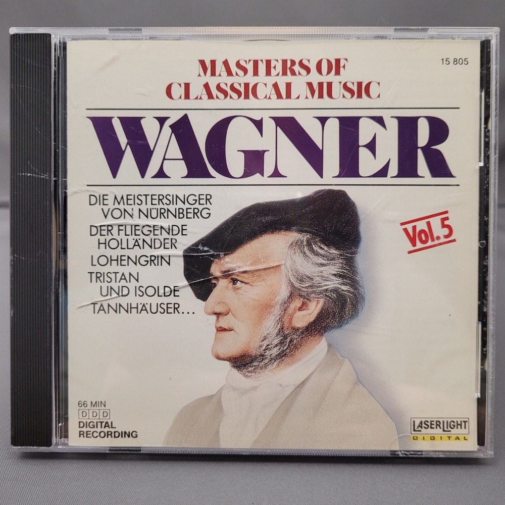 Masters of Classical Music, Vol. 5 Richard Wagner (CD, 1988)